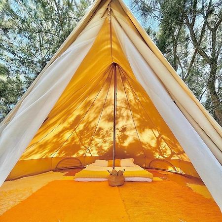 Glamping On Organic Yoga Farm With Natural Swimming Pool Near Beach Moncarapacho Ngoại thất bức ảnh